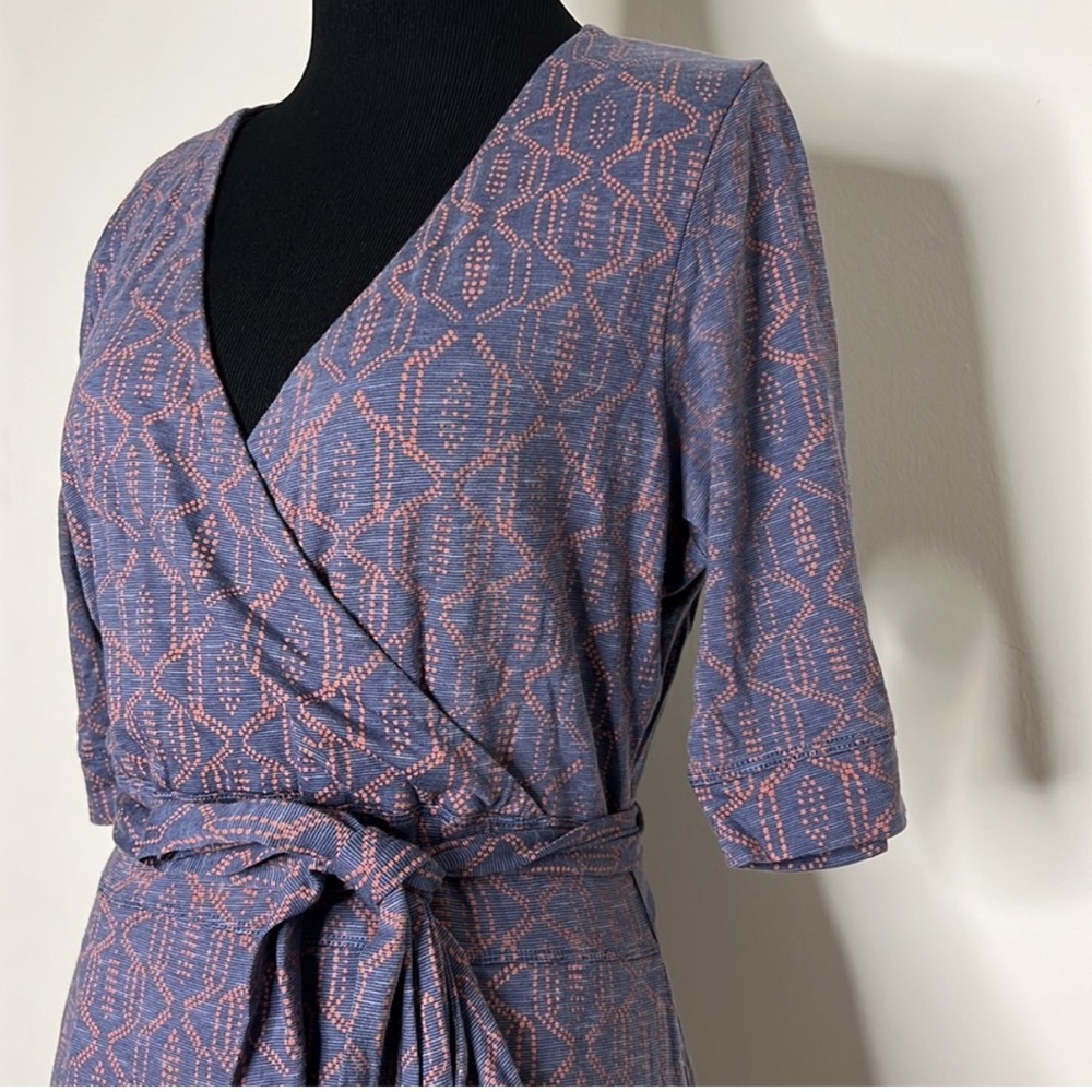 TOAD & CO Eco Cue Wrap Dress M - Picture 6 of 8